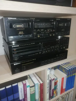 Módulos Pioneer (Tuner + Cassette + CD)