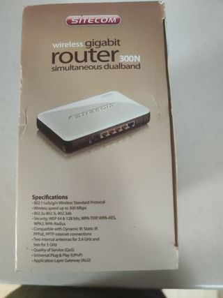 Router Sitecom 300N Gigabit Dualband