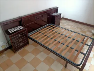 Conjunto de cama de matrimonio de 1,35x 1,90cm.