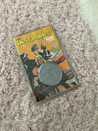 Moneda coleccionable The Unstoppables