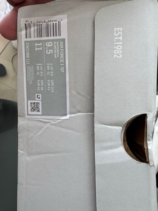 Nike Air Force 1 Brancas Caixa T43