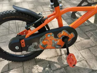 Bicicleta Infantil Btwin Naranja