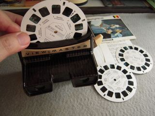 Visor 3D Estereoscópico VIEW MASTER con Luz
