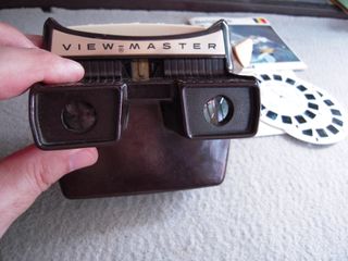 Visor 3D Estereoscópico VIEW MASTER con Luz