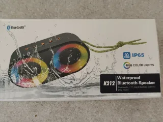 Cassa Bluetooth K212 RGB Impermeabile IP65 nuova