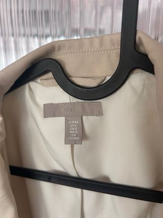 Americana Hym beige mujer Talla pequeño