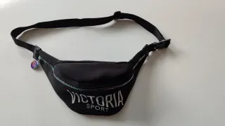 Riñonera Monedero Victoria's Secret Negra NUEVA