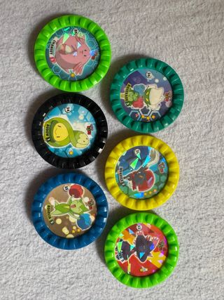 Tazos Pokémon Roks Colección
