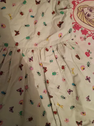 Vestido mariposas verano 5/6 años