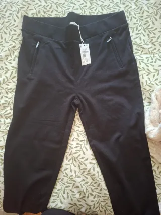 Jersey largo InExtenso XL y leggings negros L