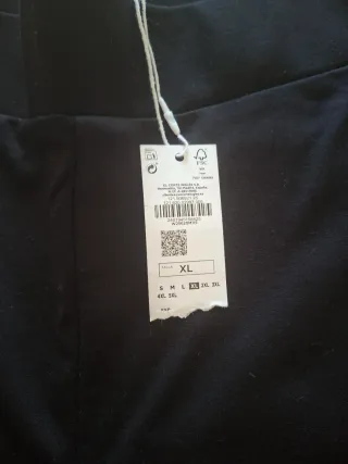 Jersey largo InExtenso XL y leggings negros L