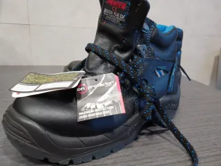 Botas de trabajo Panter negras y azules