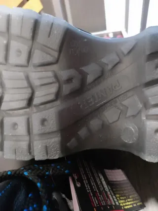 Botas de trabajo Panter negras y azules