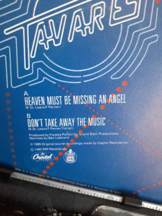 Single TAVARES - Heaven Must Be Missing An Angel