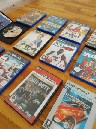 12 Videojuegos PS2 (Action, Racing, Sport)
