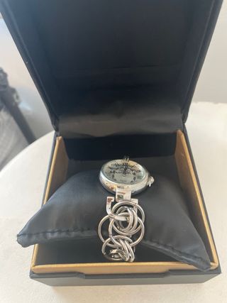 Reloj Akribos XXIV Plata y Negro