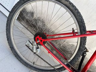 Bicicleta Orbea Roja y Negra
