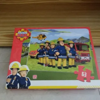 Puzzle Sam el Bombero 63 piezas