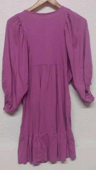 Vestido Pinpon Lily Morado Talla Única