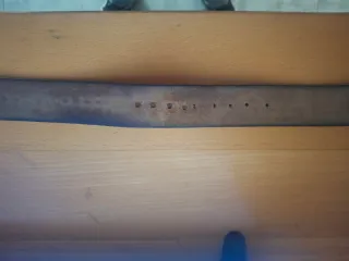 Cinturón de cuero marrón