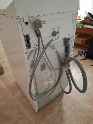 Lavadora Blanca Carga Superior