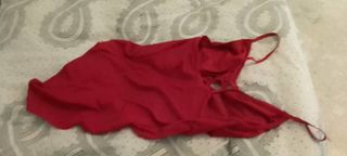 costume da bagno rosso natale rosa thea larghezza