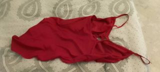 costume da bagno rosso natale rosa thea larghezza