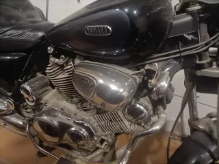 Moto Cruiser Plata