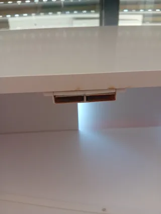 Mueble de baño colgante blanco