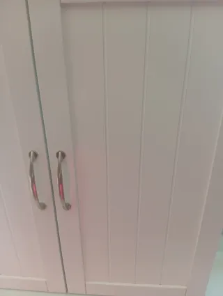 Mueble de baño colgante blanco