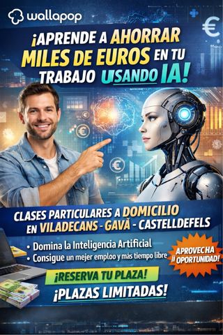 Aprende IA y gana tiempo + dinero | Clases a dom