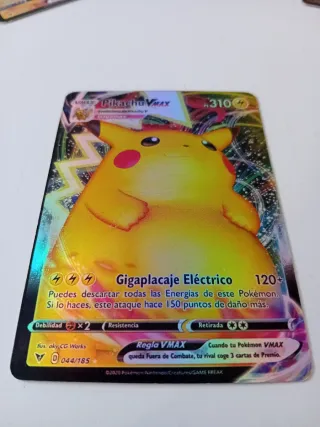7 Cartas Pokémon Pikachu V-Max
