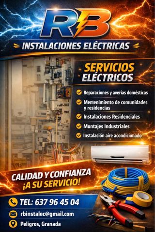 Instalaciones eléctricas, electricista autorizado