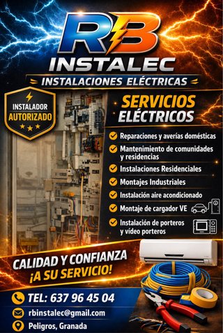 Instalaciones eléctricas, electricista autorizado