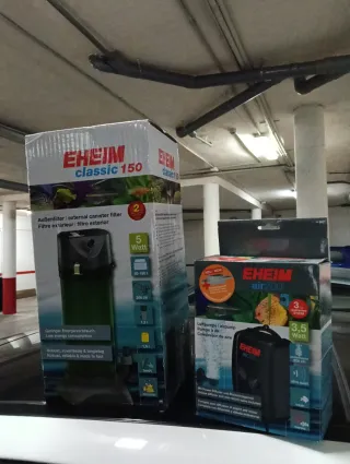Filtro Eheim Classic 150 para acuarios y 2 PECERAS