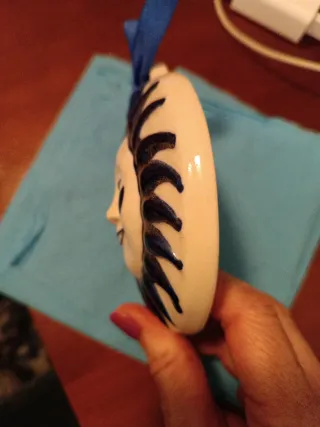 Decorazione murale sole ceramica