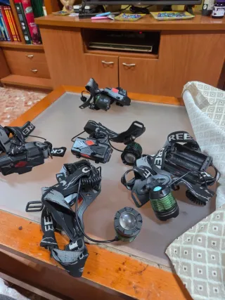 5 Linternas Frontales LED