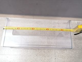 Cajón nevera transparente