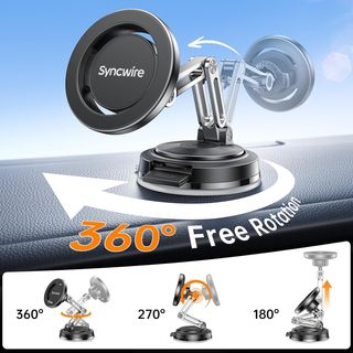 Soporte Coche MagSafe Syncwire 3 Ejes