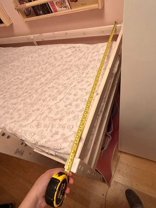 Cama infantil FLEXA en altura 190x90