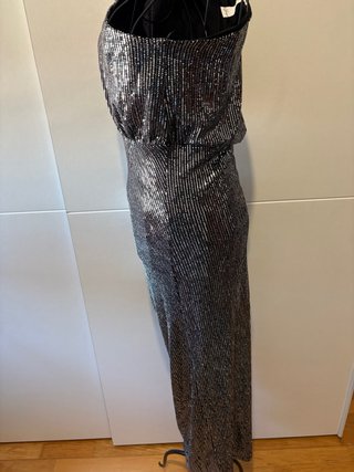 Vestido Prata One Shoulder da marca Q Guapa S