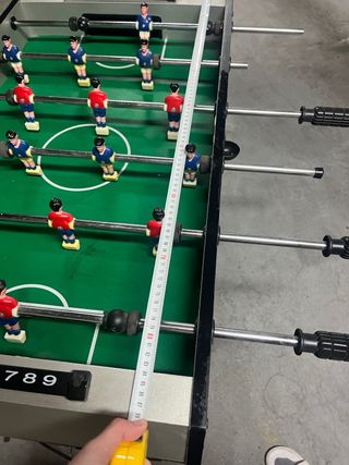 Futbolín pequeño para casa
