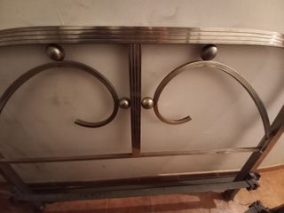 Cama antigua niquelada 1.35x1.80m