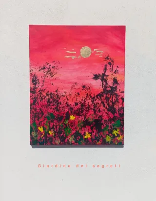 Quadro Giardino dei segreti 40*50cm