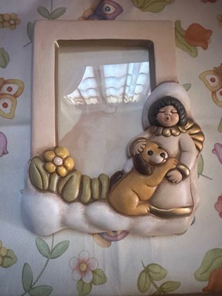 Cornice Thun angelo e cane