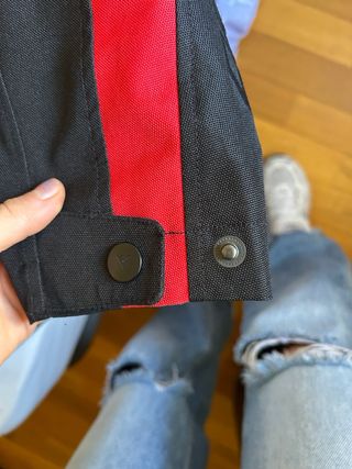 Chaqueta Moto Dainese Negra/Roja Unisex