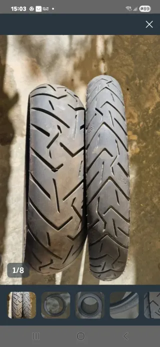 Pareja de Neumáticos  pirelli scorpion II .