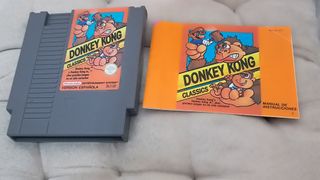NES Donkey Kong Classics Pal Esp