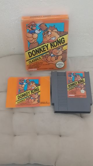NES Donkey Kong Classics Pal Esp