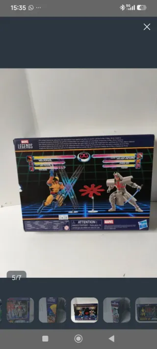 Marvel Legends Wolverine vs Silver Samurai Pack